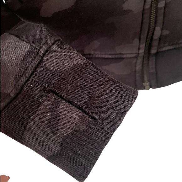 Lululemon Scuba Hoodie Light Cotton Fleece Heritage 365 Camo Deep Coal Multi 6 - Picture 5 of 9